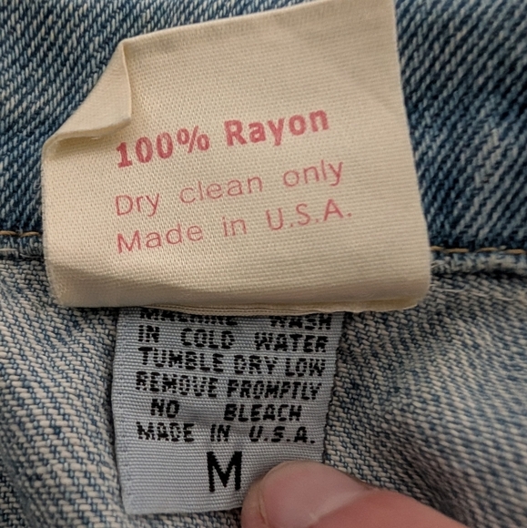 Romeo Romeo - Vintage Y2K Denim Vest Made in USA - Picture 6 of 6